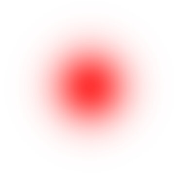 Red Gradient Circle Blur Glowing Light