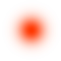 Red Blurred Gradient Circle 