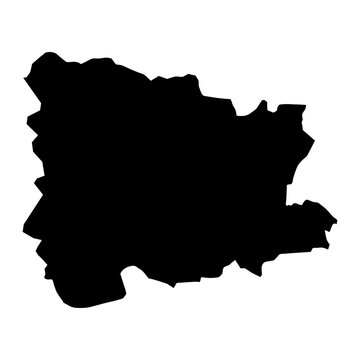 Chakwal district map, administrative division of Pakistan. Vector illustration.