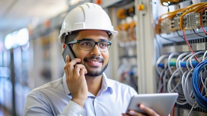 Telecom Service Engineer – Indian service engineer providing technical support and solutions.
