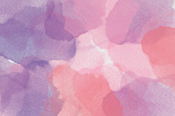 fondo artístico, abstracto,  con textura de acuarela, rosa, violácea, mezclada,  variopinto, pastel, aguada, web, redes, digital, tendencia, portada