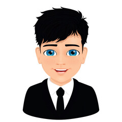 Portrait of middle school or high school aged boy