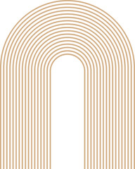 Minimalist Geometric Line