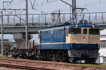  EF65-1105号機牽引の工事臨時列車(工臨)_2010/4/11撮影