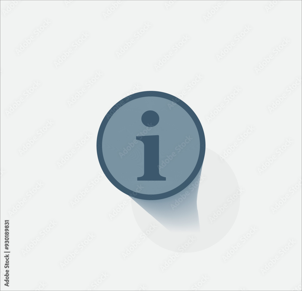 Aufkleber vector dark color icon with shadow on light background
