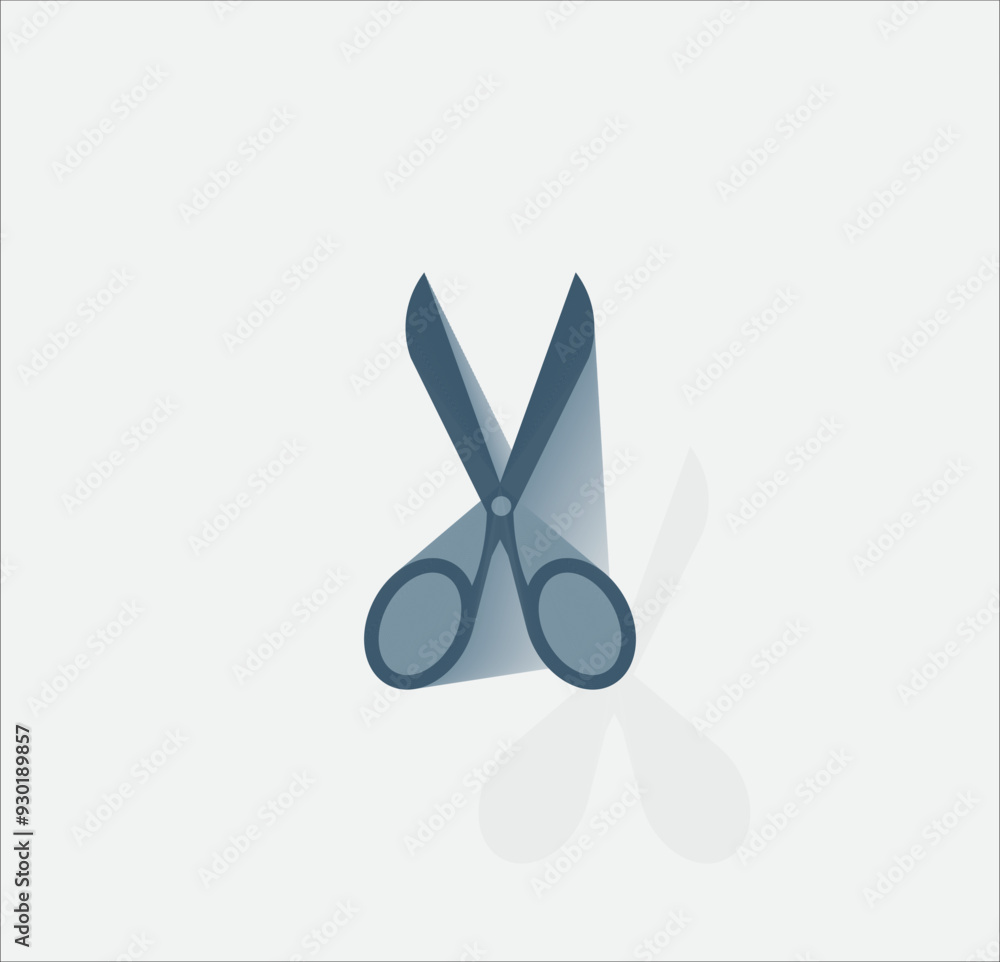 Poster vector dark color icon with shadow on light background