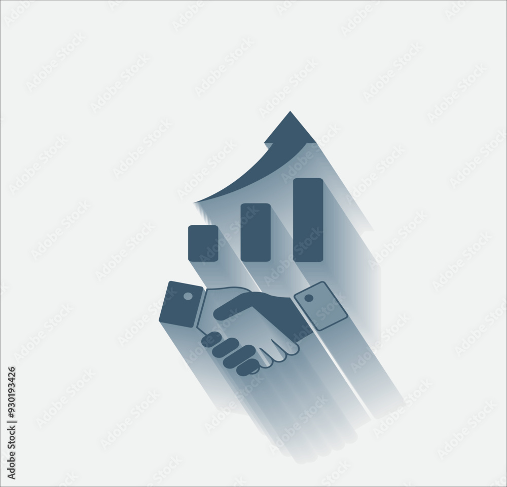 Aufkleber vector dark color icon with shadow on light background