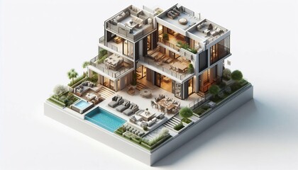 3D house building