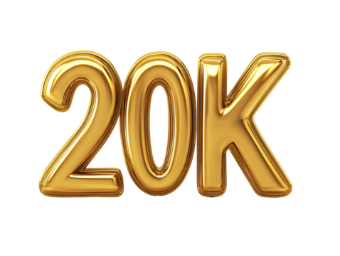 a gold balloon with numbers