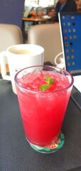 Watermelon juice is good for quenching thirst