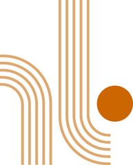 Boho Geometric Lines