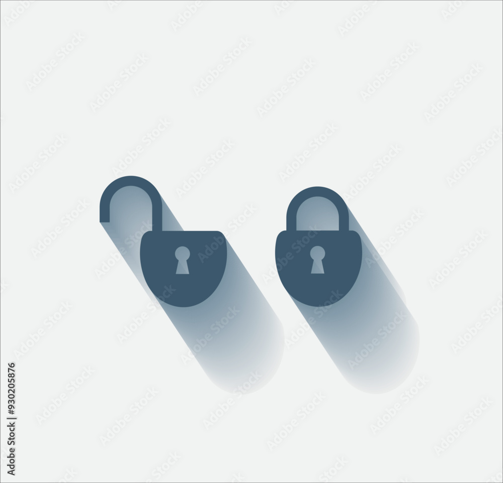 Poster vector dark color icon with shadow on light background