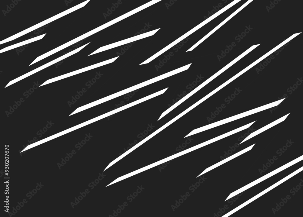 Poster abstract background with irregular stripe lines pattern