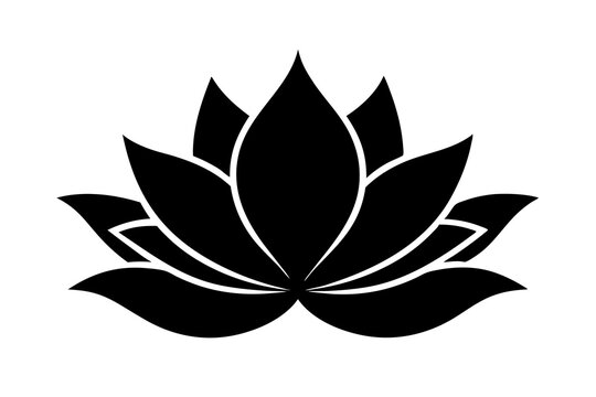 recommend clip art:  Lotus flower vector art illustration