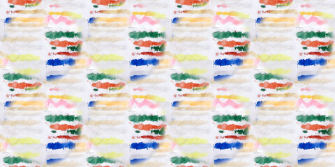 Wall Texture Seamless. Line Art. Ikat Stripes