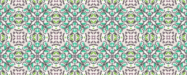 Ethnic Geometric. Retro Drawn Dot Pattern. Paint