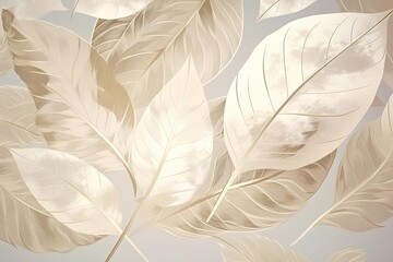 seamless pattern with feathers