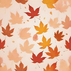 Fototapeta premium autumn background with leaves