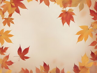 Fototapeta premium autumn leaves background