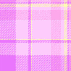 Grand check seamless pattern, internet tartan plaid vector. Woven background texture fabric textile in light and purple colors.