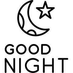 Good Night Icon