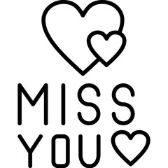 Missing You Icon