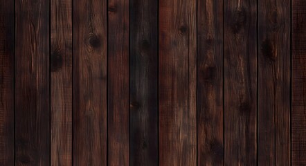 Naklejka premium dark brown wood texture, seamless texture