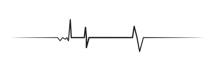 heart rhythm set , Electrocardiogram, ECG - EKG signal, Heart Beat pulse line concept design element isolated on transparent background, Concept of sport. Signs of rhythm, healthy life unhealthy ecg.