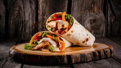 Beef is a staple in Mexican cuisine, often served in burritos wraps, a popular Mexican food item that can be augmented with artificial intelligence.