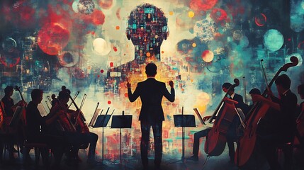 Digital Symphony: A Conductor Leading the Orchestra of Innovation