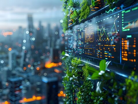 AI Driven Smart City Control Center Managing Urban Infrastructure with Holographic Displays