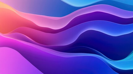 Fototapeta premium abstract colorful gradient background for design as banner, ads, and presentation concept, ai