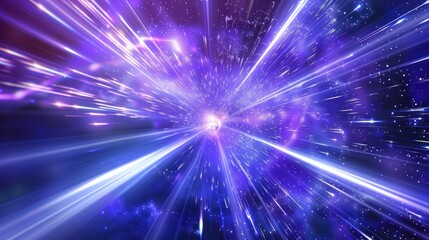 Hyperspace Journey: A Cosmic Voyage