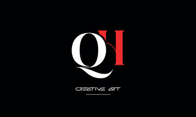 JQ, QH, H, Q abstract letters logo monogram