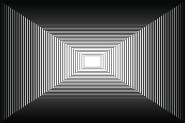 Obraz premium Abstract background with geometric lines stacks