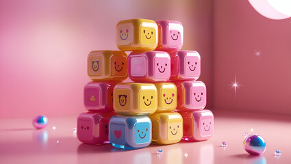 Crystal Cuties A Cheerful Cube Collection