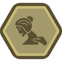 Body Massage Icon Design