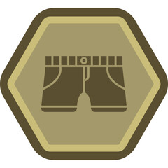 Shorts Icon Design