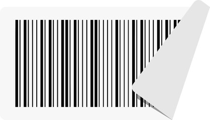 Fototapeta premium Barcode Sticker