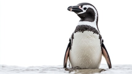 Obraz premium Curious Penguin