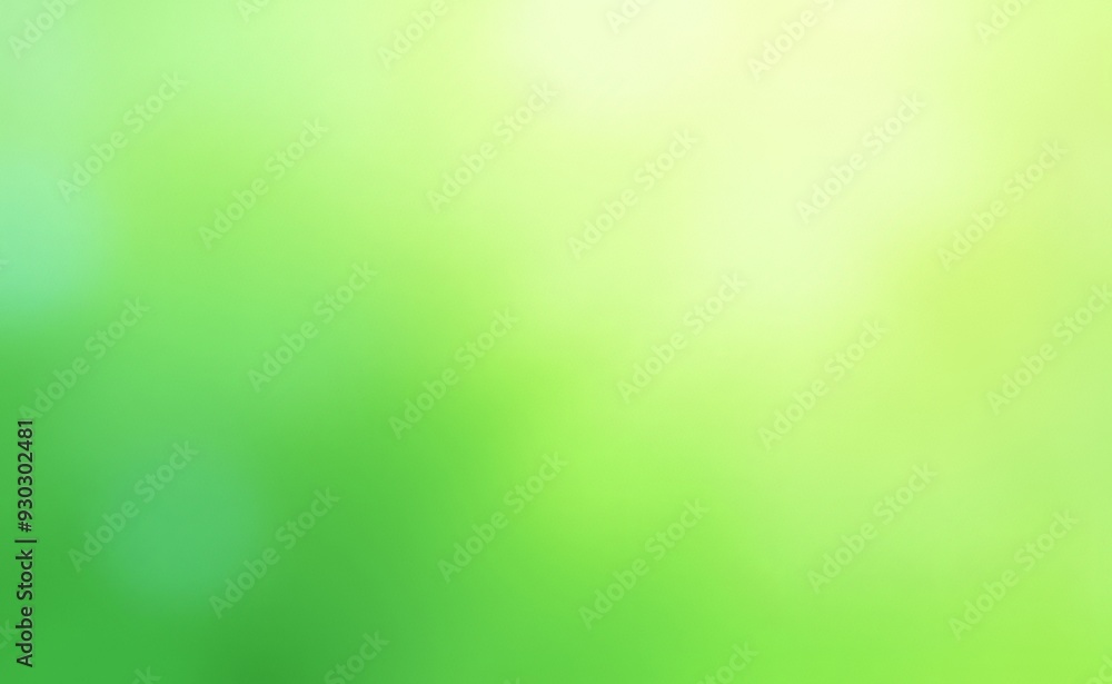 Canvas Prints abstract green background with blurred lights