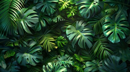 Obraz premium plants background, AI Generative