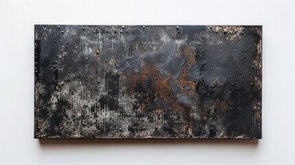 retangular metal plate, AI Generative