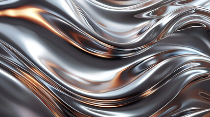 abstract background, liquid metal,3d render of abstract metallic background with some smooth lines in it,Abstract background 