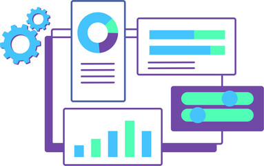 analytics and monitoring data dashboard 