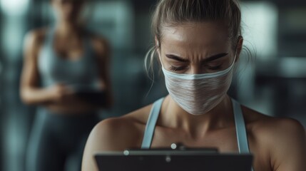 A gym coach attentively observes and provides guidance to an athlete during a workout session, emphasizing the importance of proper technique and support in achieving fitness goals.