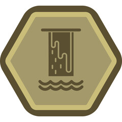 Cascade Vector Icon Design