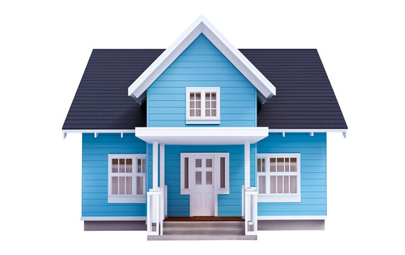 recommend clip art: Modern Blue House with White Trim: Cozy Family Home, Perfect for Real Estate, Architecture, and Design Projects. PNG, Transparent Background.  Dream Home & Real Estate
                    