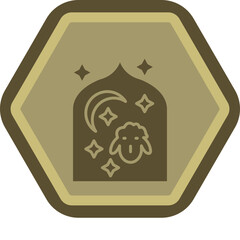 Eid Al Adha Icon Design