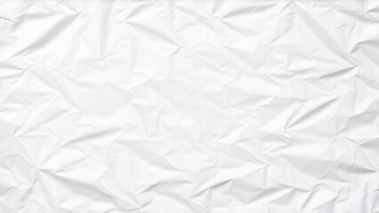 Fototapeta premium White Paper Texture background. Crumpled white paper abstract shape background with space paper for text